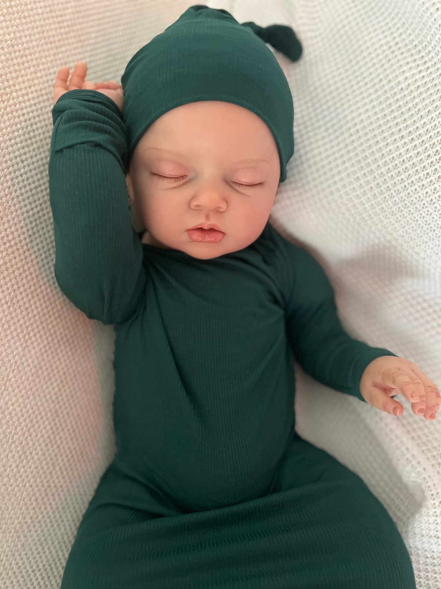 Samir-Mommy Labor & Delivery/Nursing Gown & Matching Knotted Gown