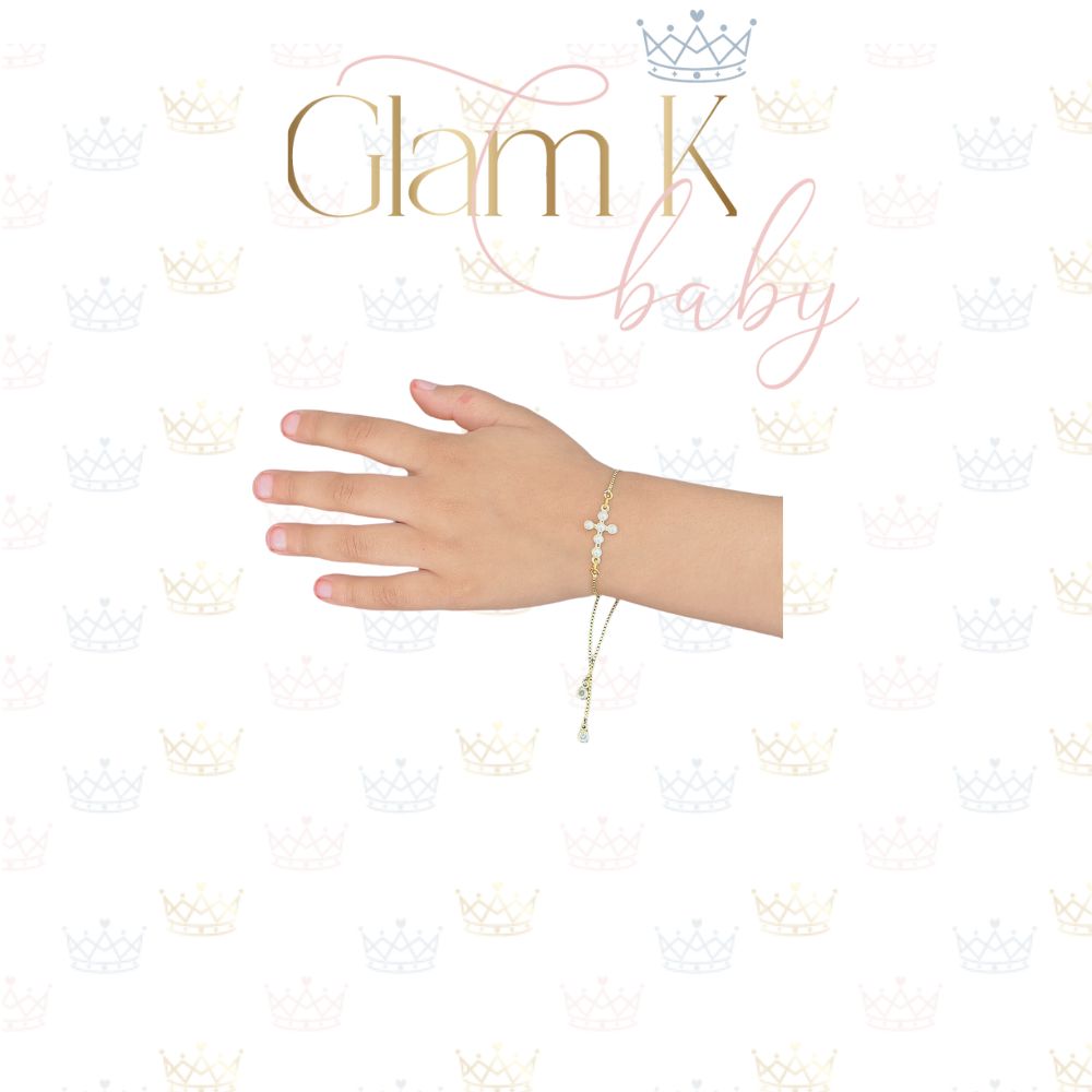 Cross Pearl Bracelet