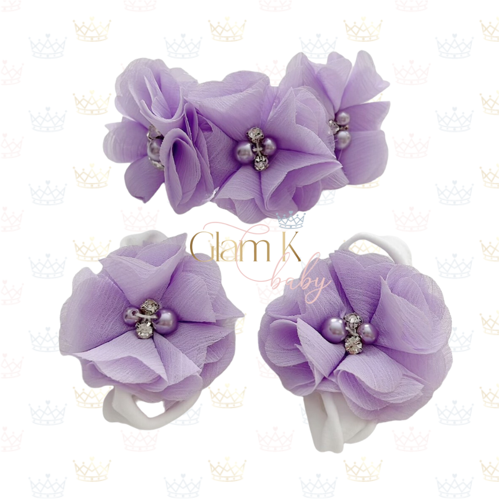 Belle - Bare Foot Sandal Set