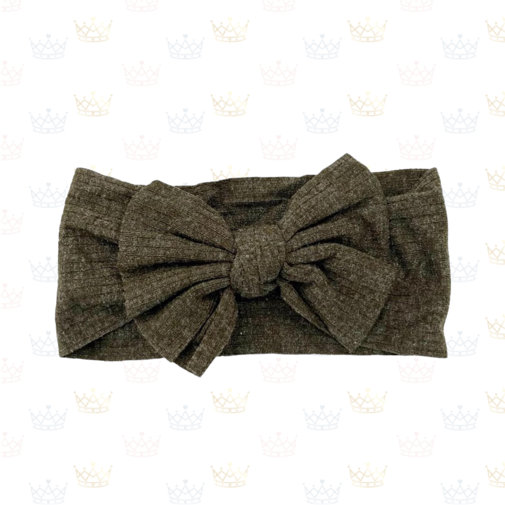 Cross Tie Bow - Headband