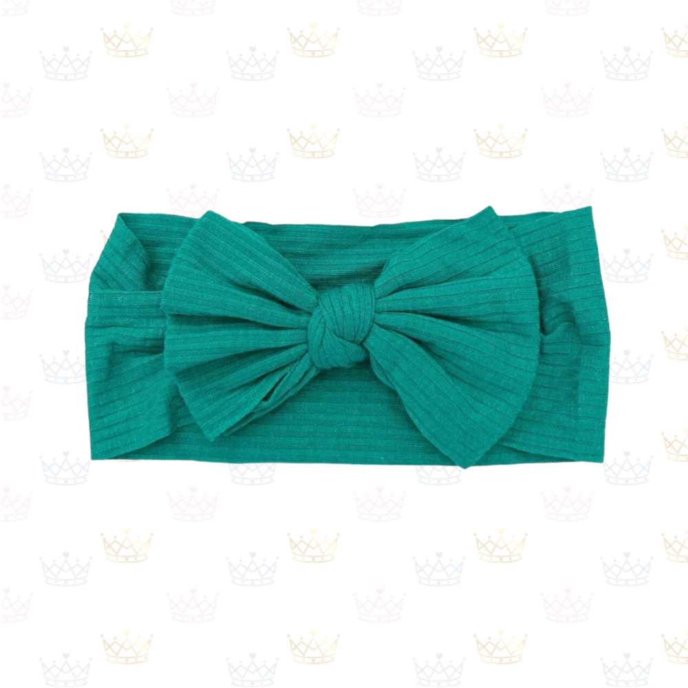 Cross Tie Bow - Headband