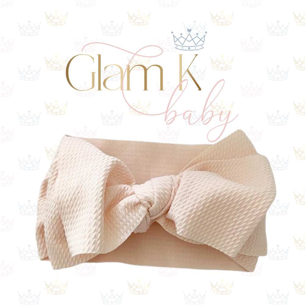 Cross Knot Bow - Headband