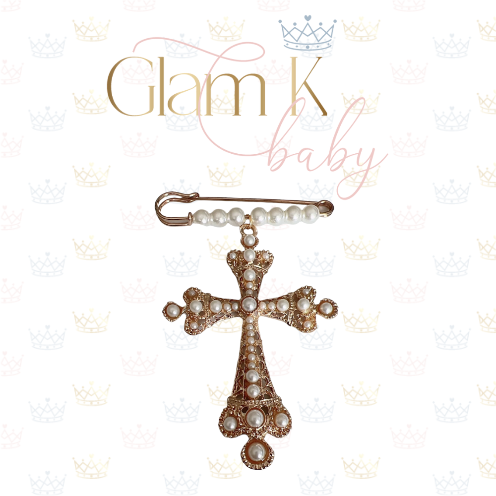 Vintage Cross - Pin Brooch