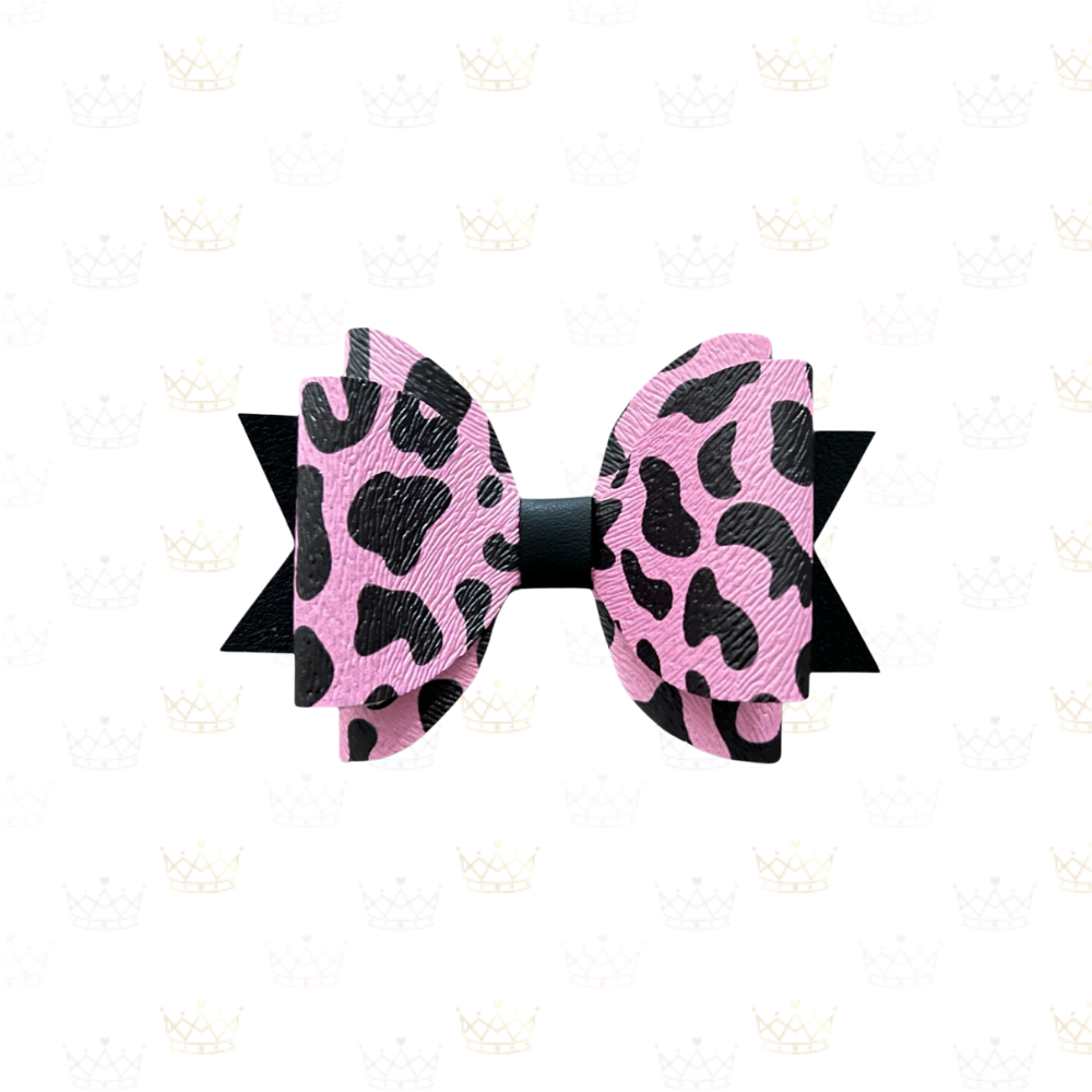 Leopard Glam Bow Collection