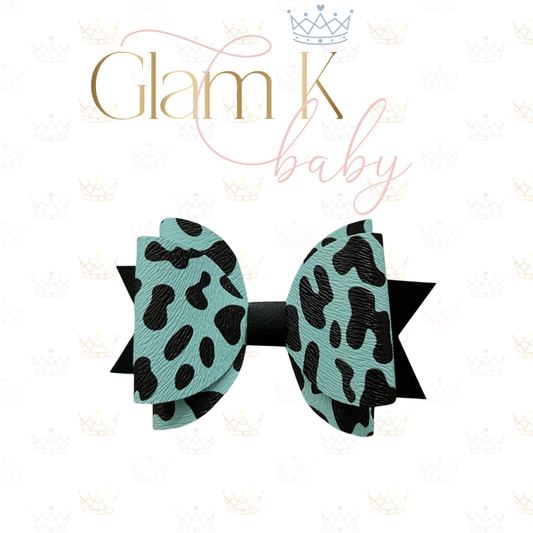 Leopard Glam Bow Collection