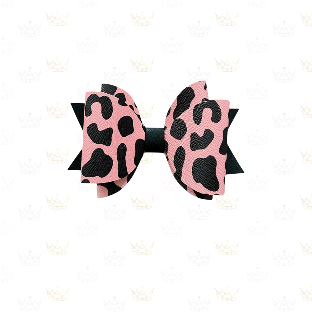 Leopard Glam Bow Collection