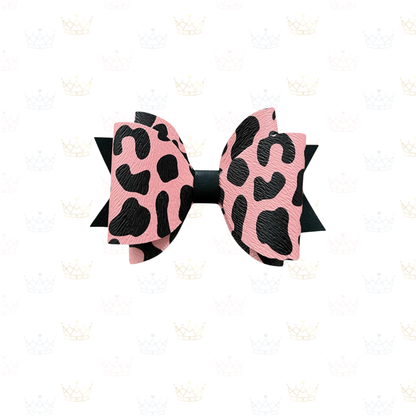 Leopard Glam Bow Collection