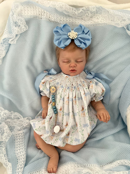 Smocked Peter Rabbit Bow Bubble