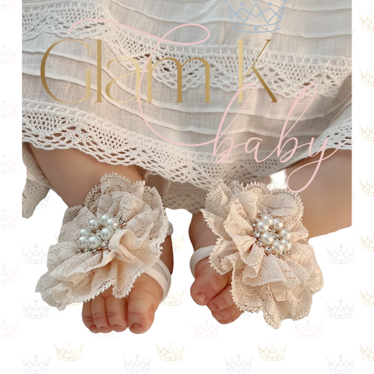 Antique Princess - Bare Foot Sandal Set