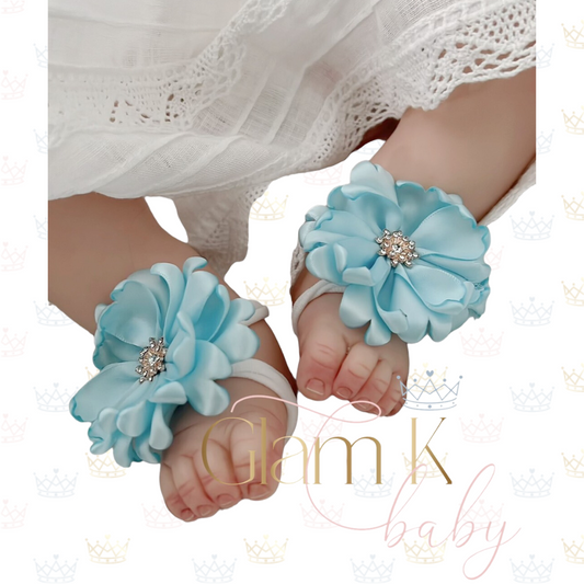 Bloomed Princess - Bare Foot Sandal Set