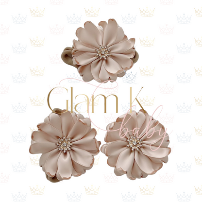 Bloomed Princess - Bare Foot Sandal Set